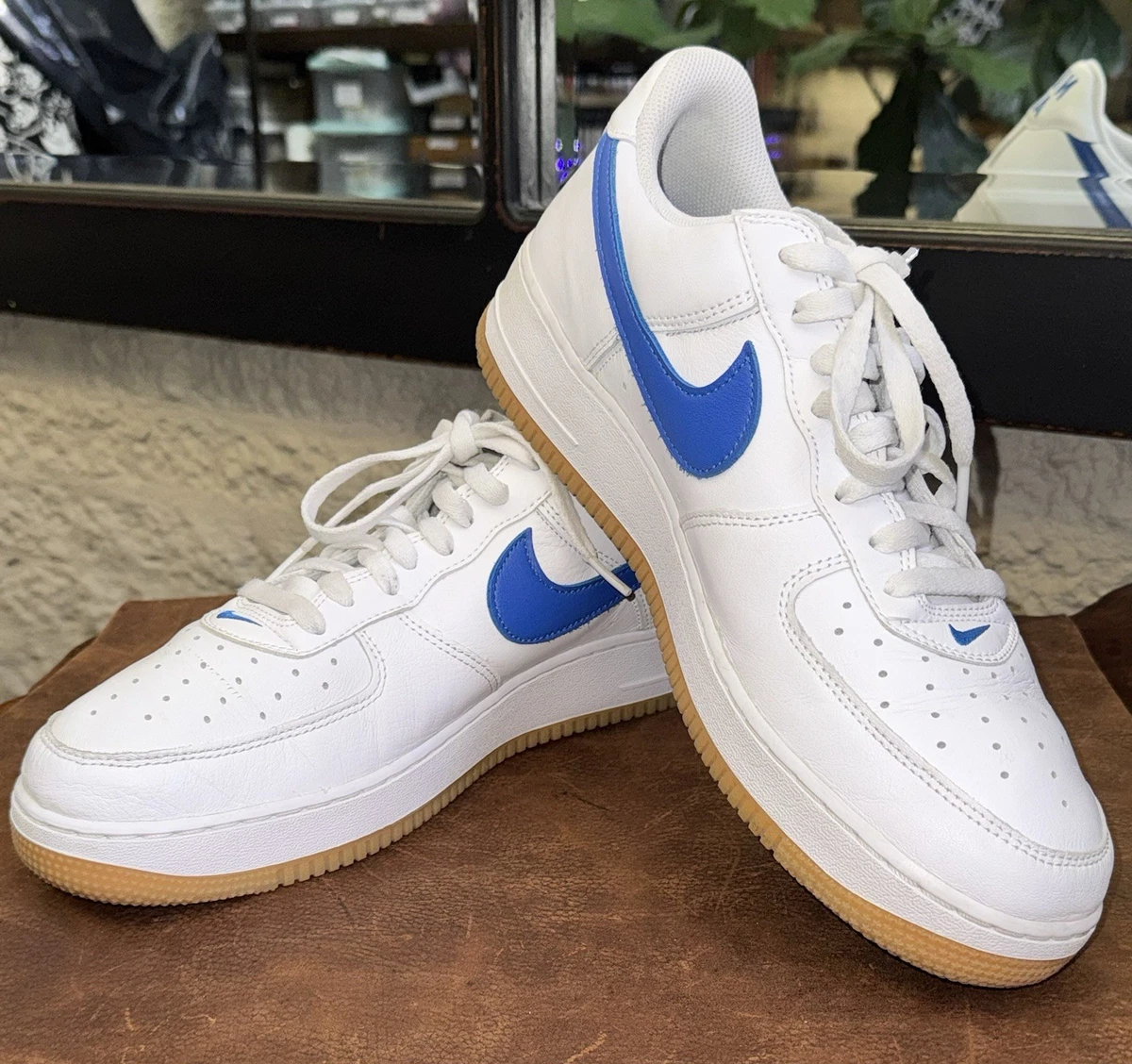 Nike Air Force 1 Low Blue Gum | eBay