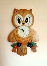 Bartolucci orologio Gufo - Movimento occhi e coda