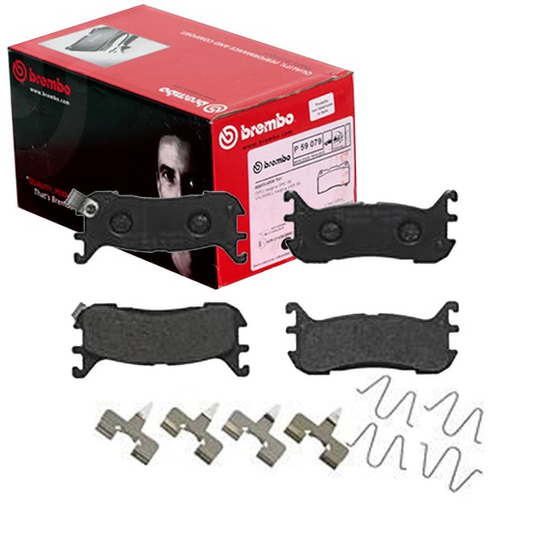 Brembo Prime Line BremsbelÄGe Hinterachse Passend FÜR Mazda 323 MX-5 | P 49 021-image