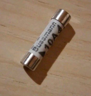20× Bussmann 10A 240V/AC 6,3x25,4mm Flinke