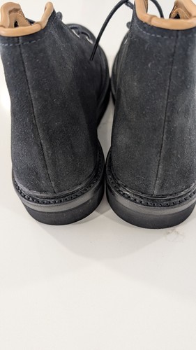OUR LEGACY Chukka Boot 42 Dim Black Velour Suede Vibram Made in Portugal NIB - Picture 6 of 18