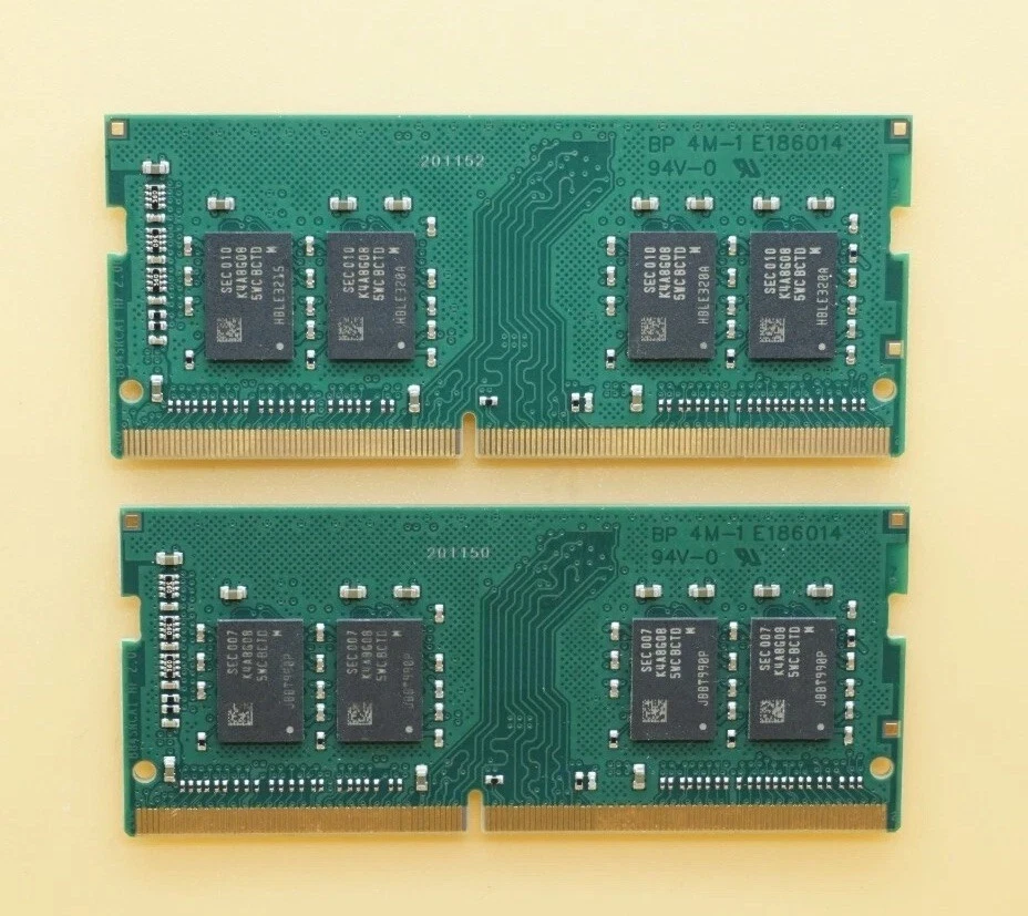 Transcend 8GB x2 Total of 16GB DDR4  1Rx8 2666 SO-DIMM  Laptop Ram 1.2Vdc - image 2 of 2