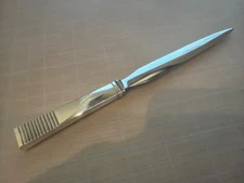 Georg Jensen Parallel Sterling Silver Letter Opener  7 3/4" No Monogram