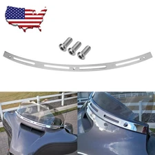 Windscreen Windshield Trim For Harley Touring Ultra Limited FLHTK FLHX Fairing
