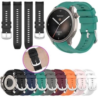 Correa de reloj de silicona de repuesto para reloj inteligente Amazfit Balance (A2286)