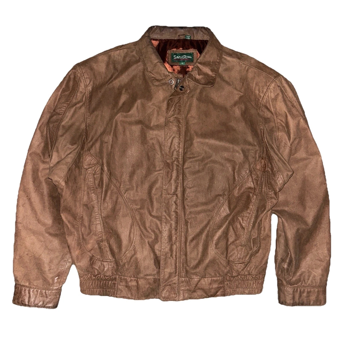 Pelle Pelle Leather Outer Shell Brown Coats, Jackets & Vests for