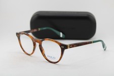 NEW POLO RALPH LAUREN PH 2268 5017 HAVANA GREEN GOLD AUTHENTIC EYEGLASSES 49-20