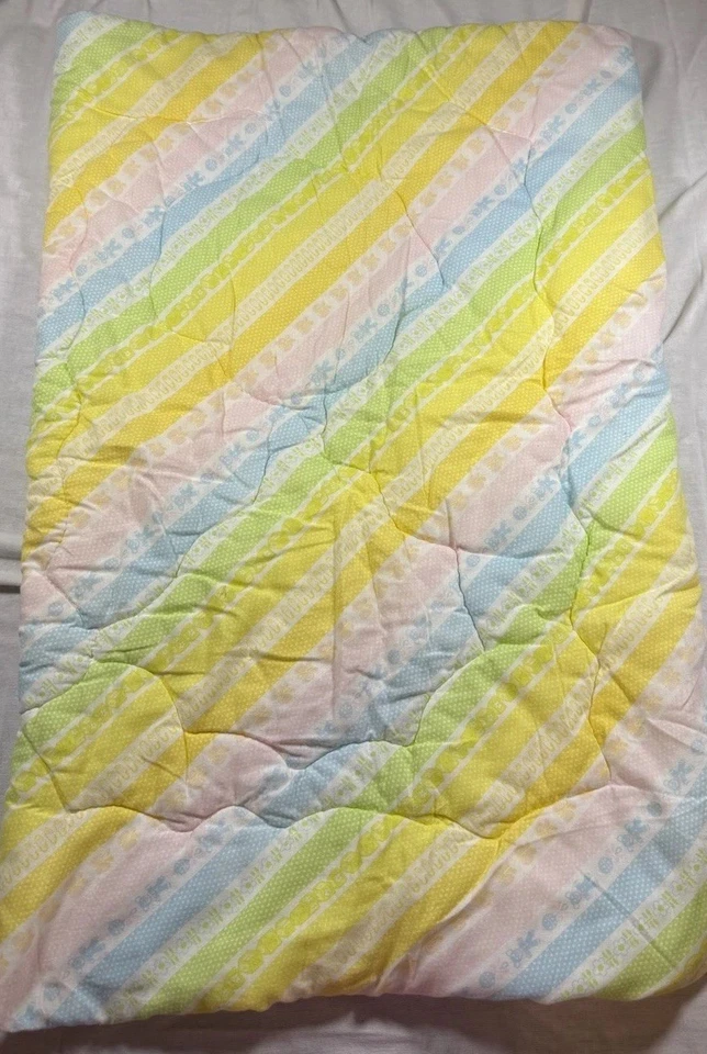 Saco de dormir acolchado con cremallera para niños pequeños años 70 Foto 2 de 4