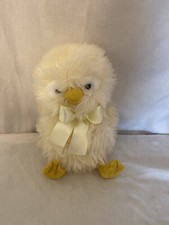 Aurora World Chi Chi Plush Chick Duck Yellow Soft Stuffed Animal 2021 9" Fluffy