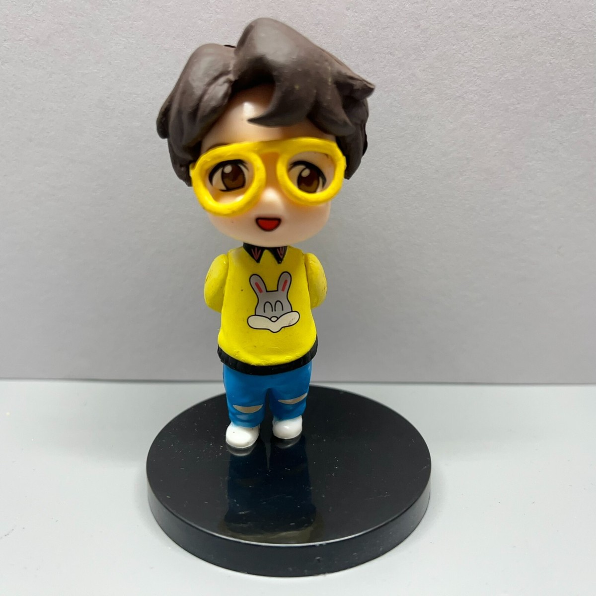 Set of 4 BTS Bangtan Boys KPop Mini Idol Doll Figurines Suga J