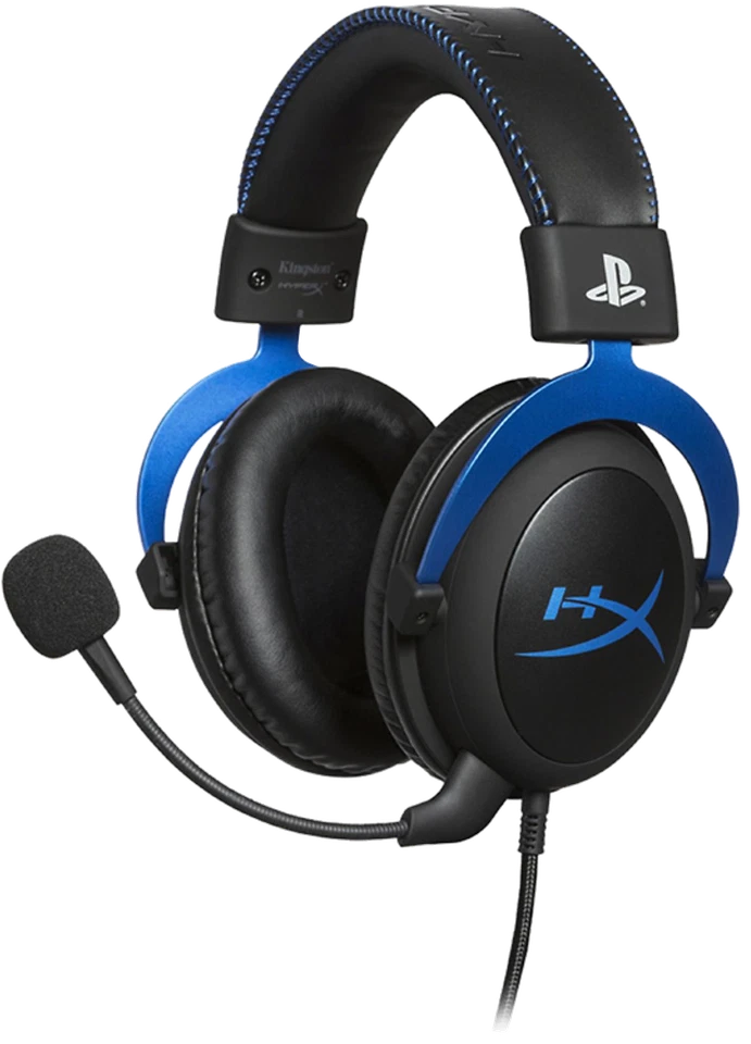 HyperX Cloud for PS Headset Blau Gaming-Headset