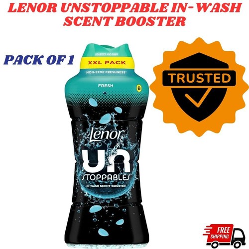 Lenor Unstoppables Fresh Scent Booster 735g Long Lasting Laundry Fragrance UK - Picture 11 of 24