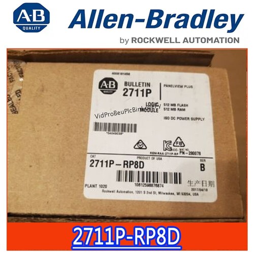 Nuovissimo Allen Bradley 2711P-RP8D 2711P PanelView più 6 moduli logici