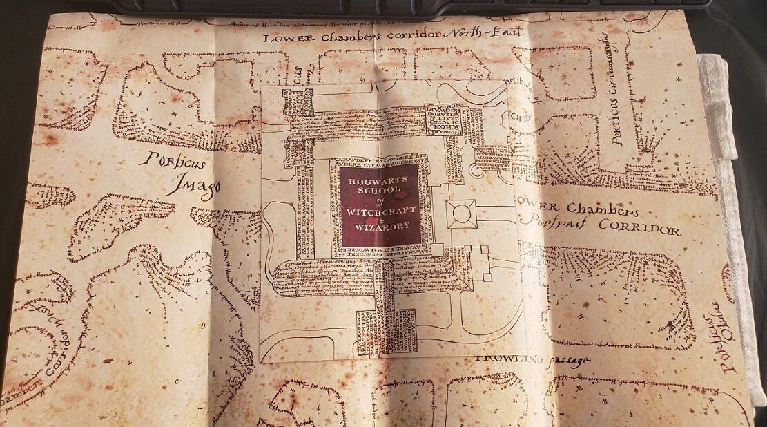 Marauders Map Inside