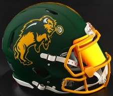 NORTH DAKOTA STATE BISON NCAA Riddell Speed Full Size AUTHENTIC Football Helmet