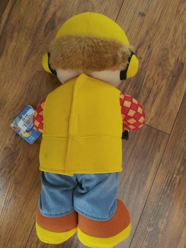 Bob The Builder 12 inch Talking Jack Hammer Toy Plush Hasbro Tested and Working - Picture 2 of 4