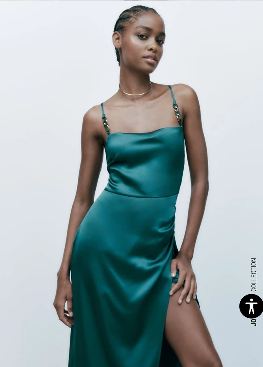 Zara satin sale lingerie dress