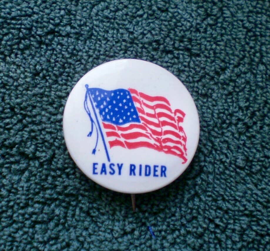 Patriotic American Flag Easy Rider 1 1/2