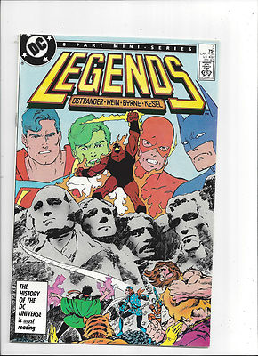 Legends #3/DC Comic Book/1st Modern Suicide Squad/Deadshot/NM+