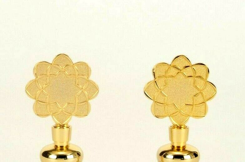 SGI Soka Gakkai Buddhism Logo Bottles Gold-plated die-cast