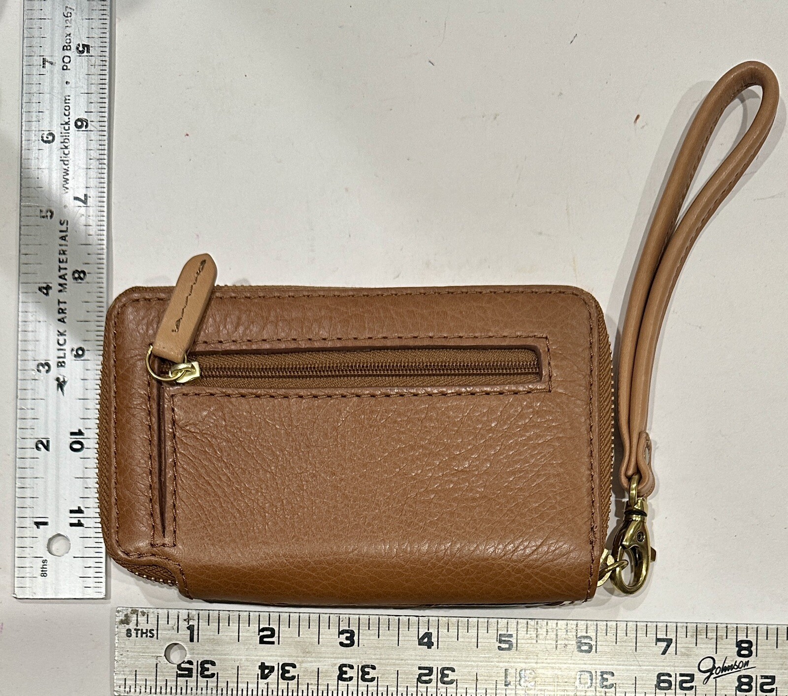 Fossil Amanda Patchwork Leather Zip Around Clutch… - image 2