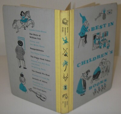 Best in Children's Books 1958 Nelson Doubleday Illustrated
