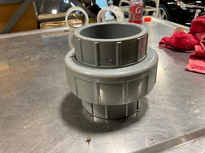 Ipex F1970 Plastic Flange Coupling Pipe Adapter 3'' SCH80 NEW