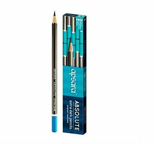 10 Bleistifte APSARA Absolute Extra Dunkel - Extra Stark Free One Schärfer + Radierer - Bild 2 von 4