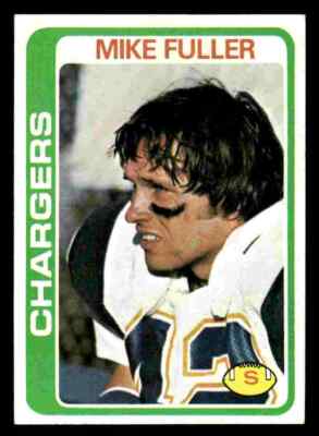 1978 Topps Mike Fuller #483 - San Diego Chargers - NM+