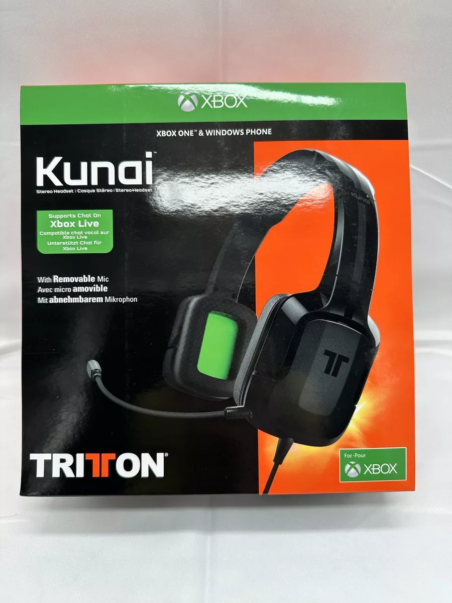 Casque Stéréo Gaming TRITTON Kunai 3.5mm pour Xbox One : : Jeux  vidéo