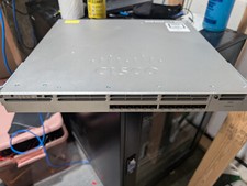 Cisco Catalyst 3850 XS 10G SFP WS-C3850-12XS-S IPbase 2x 350WAC Power Supplies