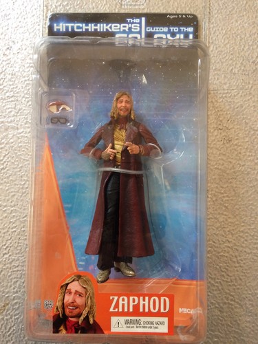 ZAPHOD BEEBLEBROX 6" ACTION FIGURE - HITCHHIKERS GUIDE TO THE GALAXY MOVIE-NECA - 第 1/1 張圖片