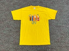 Murina LIT band retro vintage cartoon yellow shirt OG large 2000 Vtg rap Tee