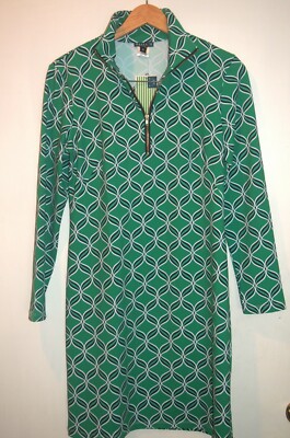 green sparkly dress outfit UPF 50+ Eleni Dress - Putting Green Hannah  Ocean Palm