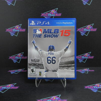 MLB 15 The Show PS4 PlayStation 4 Complete - 1 Year Warranty EX Cond