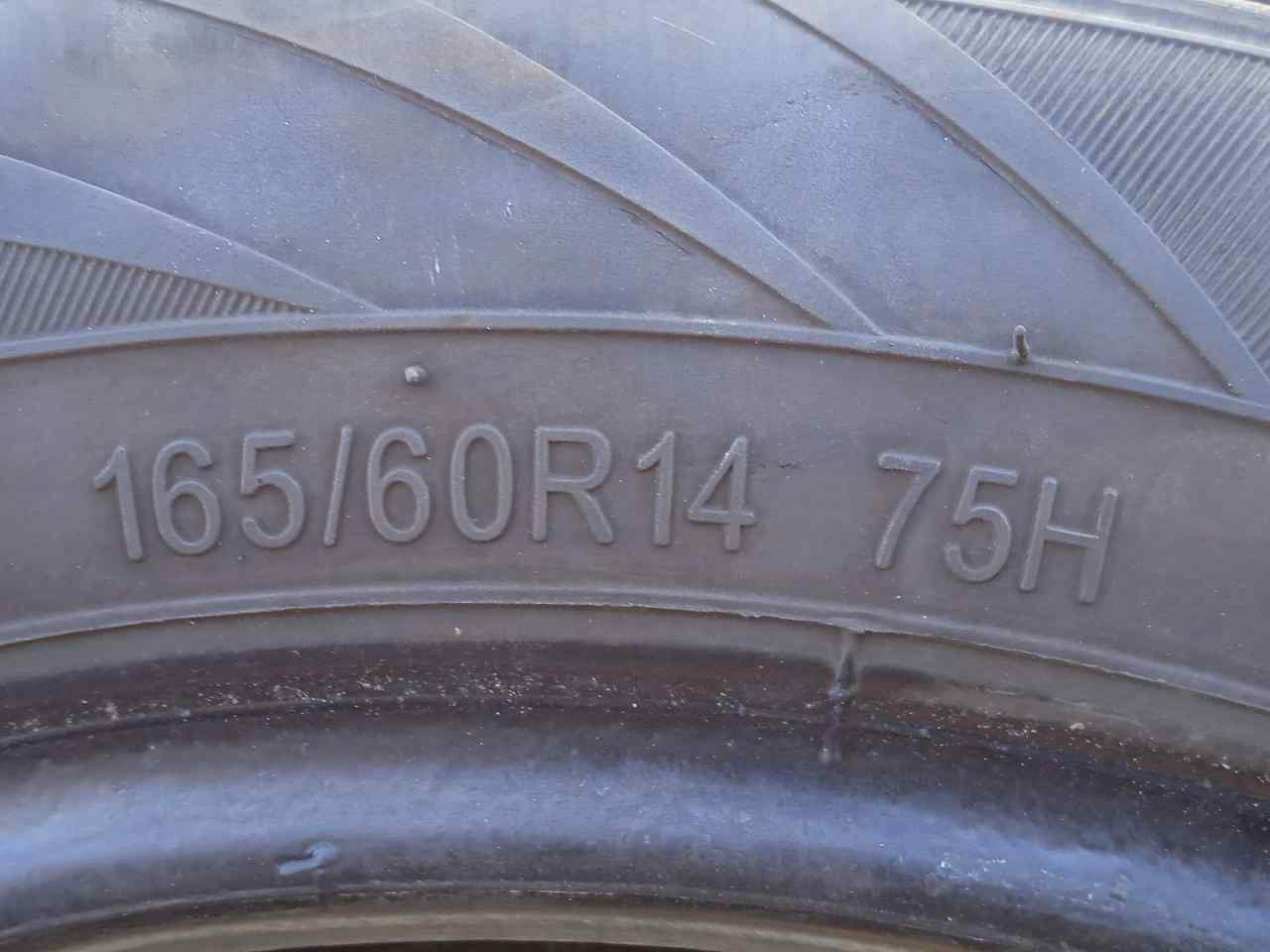 165/60R14-75H TIRE / HILO GENESIS / 75H / 660494 FOR FORD KA CCQ 1.3 ...