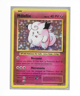 Pokemon Individual Cards Carte Pokemon Melofee 63 108 Holo Reverse Xy12 Francaise Neuf Woodland Resort Com