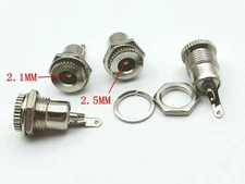 5.5mm x 2.5mm /2.1MM Female DC Socket JACK Power Plug connector wholesale