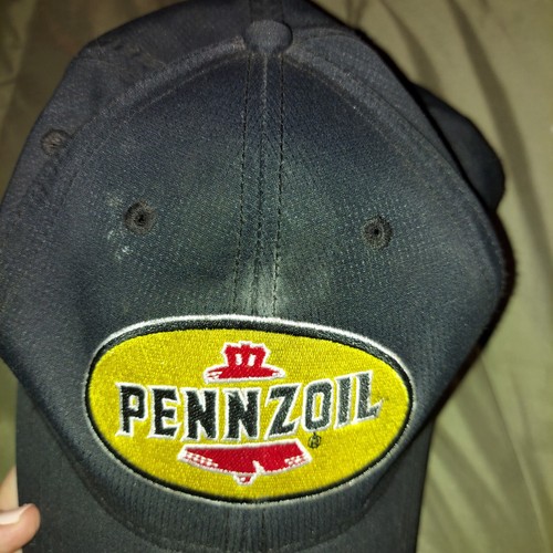 Penzoil Racing Black Baseball Hat Cap Adjustable Strap One Size Last Chance - Picture 5 of 5