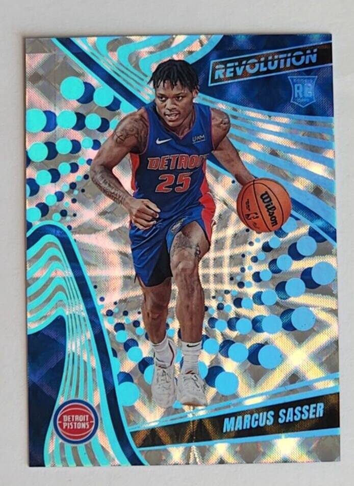 23-24 Panini Revolution Marcus Sasser RC  Future Frame /60 Detroit Pistons