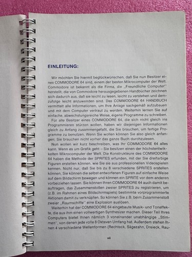 Commodore 64 - Bedienungshandbuch, Allemand #11/25 - Photo 6/9