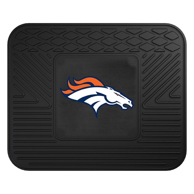 NFL Denver Broncos Car Truck Front Back Rubber Floor Mats & Seat Covers