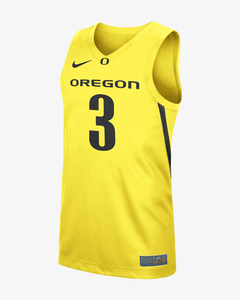oregon ducks yellow jersey