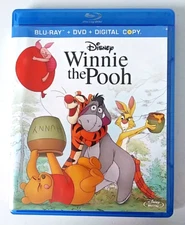 Disney Winnie the Pooh 2011 Region 1 DVD & Digital File Disc (NO BLU-RAY)