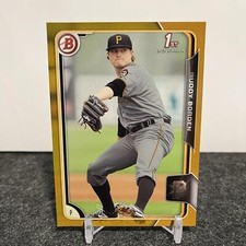 2015 Bowman Buddy Borden BP63 Prospects Gold #/50 SN Pittsburgh Pirates