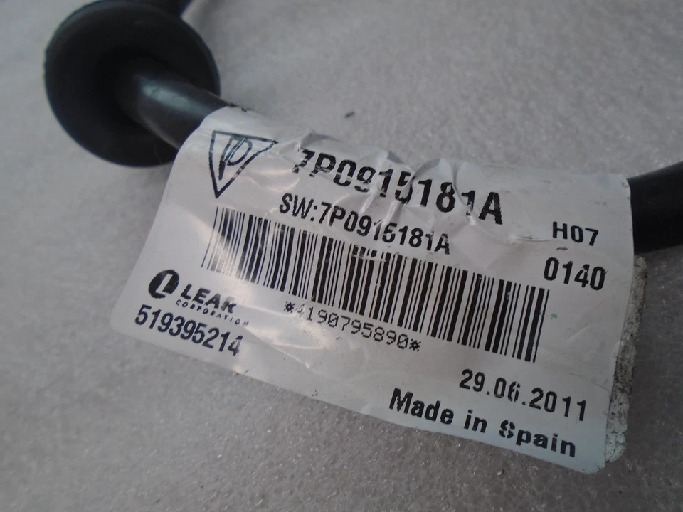 Cable de batería negativo Porsche Cayenne 2011-2016 7P0915181A OEM DK710135 Foto 2 de 4