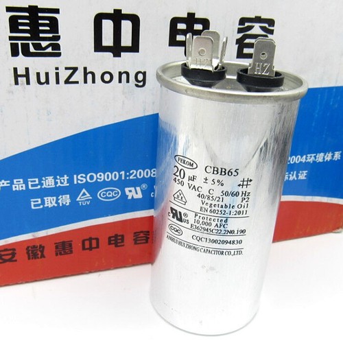 Condensatore CBB61 450V Per Motore Ventola - 2 Fili Capacit 767023 - Foto 2