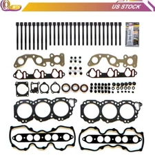 For Nissan Frontier Xterra For Infiniti 3.3L Head Gasket Set Bolts 1996-2004