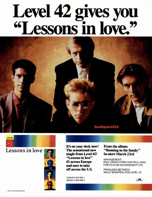 1987 Level 42 1987 Level 42