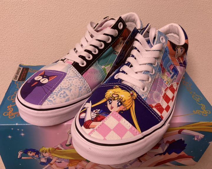 Vans × Sailor Moon Sneakers Old School24cm Sold out Limited